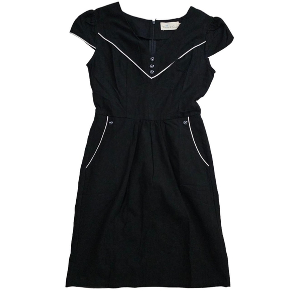 Black Pin Up Dress - Picture 1 of 6